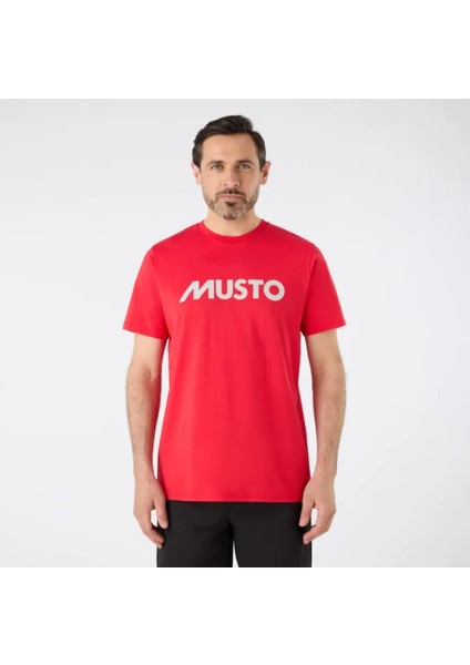 M Musto Logo Erkek T-Shırt