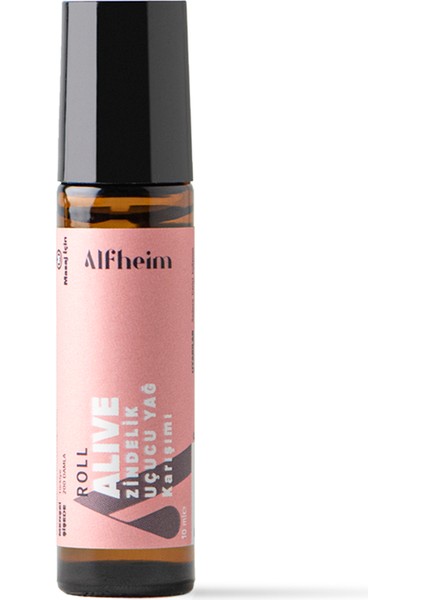 Alive Terapi Roll/ Uçucu Yağ Karışımı/ Roll-On/ 10 ml