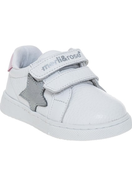 Star Sneaker | Beyaz-Pembe-Gri