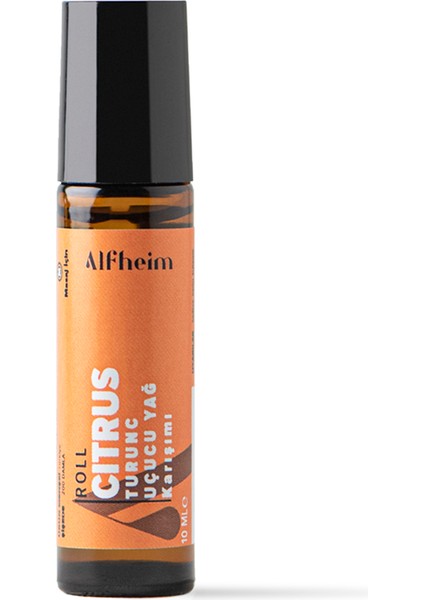 Citrus Terapi Roll/ Uçucu Yağ Karışımı/ Roll-On/ 10 ml