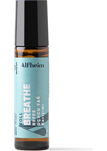 Breathe Terapi Roll/ Uçucu Yağ Karışımı/ Roll-On/ 10 ml