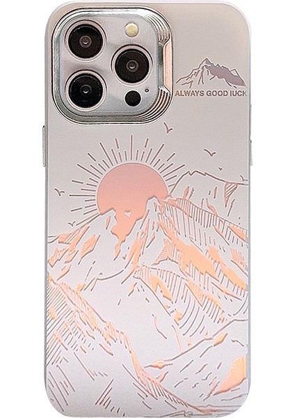 iPhone 14 Darbeye Dayanıklı Elektrolizle Telefon Kılıfı (Yurt Dışından)
