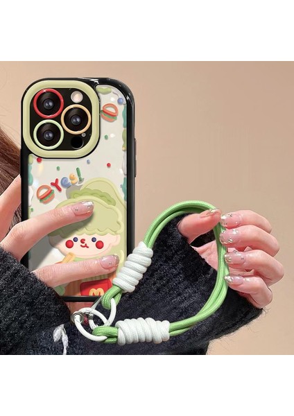 iPhone 12 Pro Kordonlu Darbeye Dayanıklı Telefon Kılıfı (Yurt Dışından)