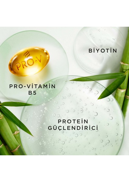 Pro V Miracles Uzun ve Güçlü Biyotin ve Proteinli Güçlendirici Şampuan 1 Lt