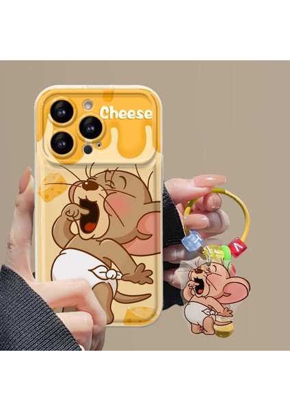 iPhone 12 Pro Darbeye Dayanıklı Ayna Telefon Kılıfı Sarkıtlı (Yurt Dışından)