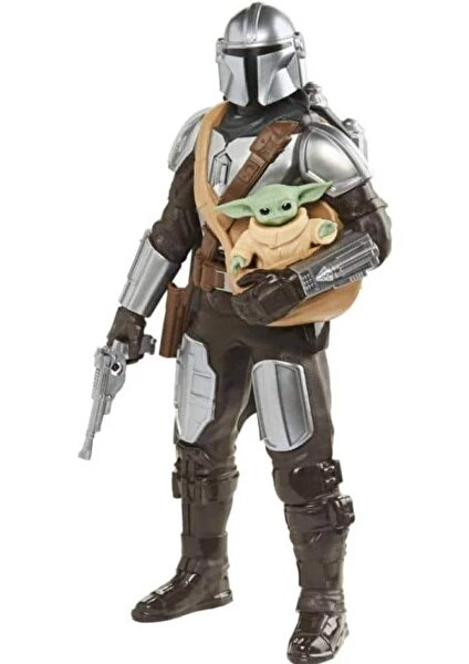 Star Wars Galactic Action Mandalorian And Grogu Figür Seti