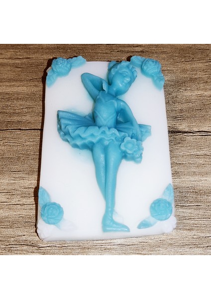 Huzur Sabun, Balerin Kız Desenli Hediyelik ve Doğal El Yapımı Kokulu Sabun (Lacivert ve Mavi) modelleri