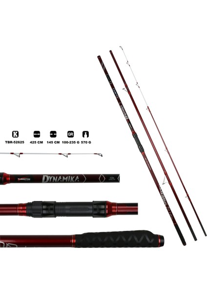 Dynamika 425 cm Lr Surf Kamışı 100-235 G fiyatları
