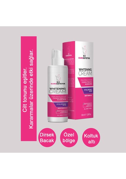 DCEUROESTETİK Whitening Cream / Krem 100 ml
