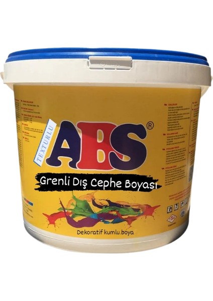 Grenli (silikonlu ) Dış Cephe Boyası 18lt/ 25 kg