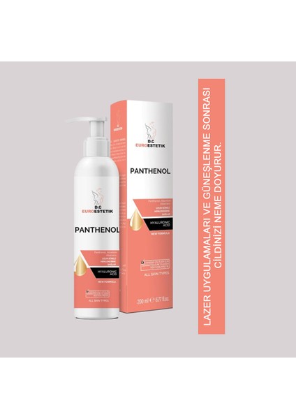 DCEUROESTETİK Panthenol 200 ml