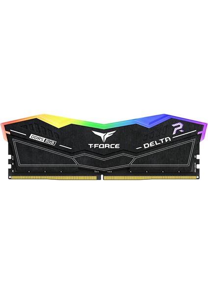 T-Force Delta Rgb Black 32GB(2X16GB) 6400MHZ Ddr5 CL40 Gaming Ram (FF3D532G6400HC40BDC01)