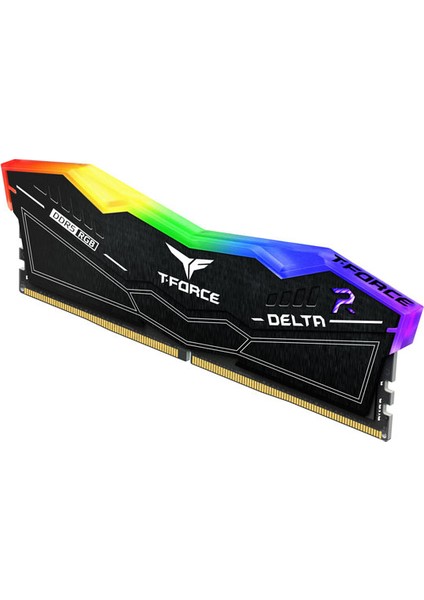 T-Force Delta Rgb Black 32GB(2X16GB) 6400MHZ Ddr5 CL40 Gaming Ram (FF3D532G6400HC40BDC01)