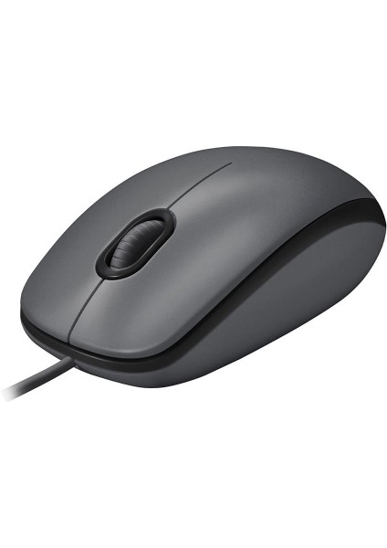 Logıtech 910-006652, M100 Siyah, USB Kablolu, 1000DPI, Optik, 3 Tuşlu, Mouse