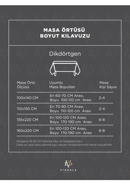 Günlük Kullanıma Uygun Desenli Pratik Masa Örtüsü