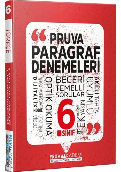 6. Sınıf Paragraf Denemeleri