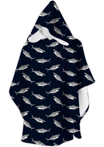 Berko Navy Uv Korumalı Çabuk Kuruyan Panço