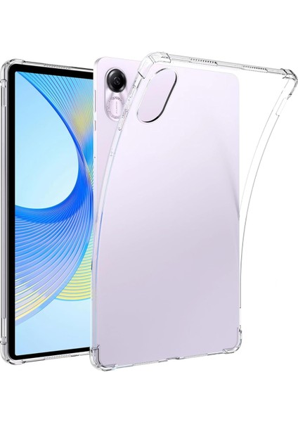 Honor Pad X9 ile Uyumlu Anti Shock Silikon Kılıf Şeffaf - FC014
