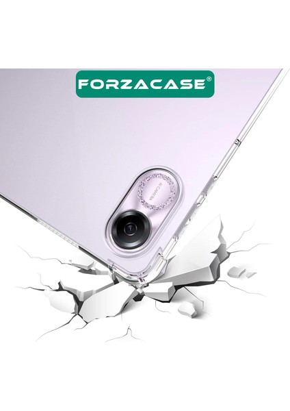Honor Pad X9 ile Uyumlu Anti Shock Silikon Kılıf Şeffaf - FC014