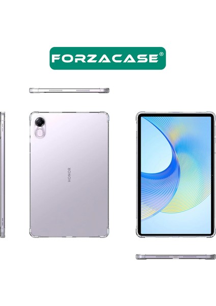 Honor Pad X9 ile Uyumlu Anti Shock Silikon Kılıf Şeffaf - FC014