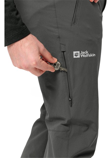 Jack Wolfskin 1503755 - Activate  Xt Erkek Gri Outdoor Pantolon