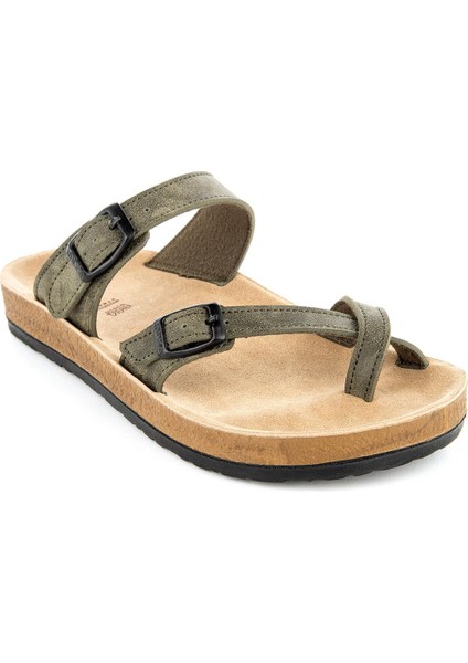 Orthopedix Anny Anatomik Ayarlanabilir Üst Kemerli Tokalı Parmak Arası Kadın Terlik 31030