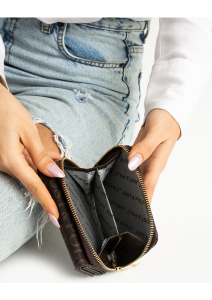 Kadın Bol Kartlıklı Kağıt Para Bölmeli Cüzdan 12CMX10CM MDS02 modelleri