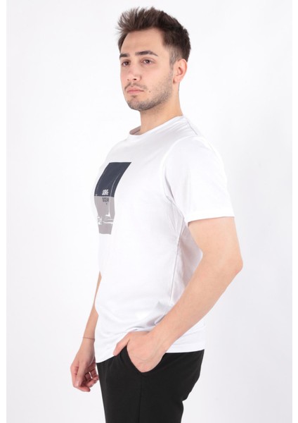 4076 Erkek Bisiklet Yaka T-Shirt fiyatları