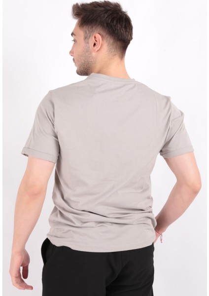 4076 Erkek Bisiklet Yaka T-Shirt