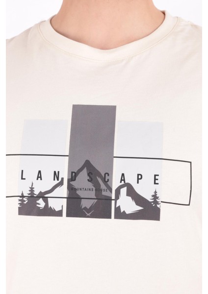 4071 Erkek Bisiklet Yaka T-Shirt