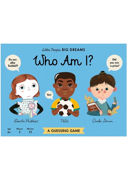 Little People Big Dreams Who Am I - Guessing Game