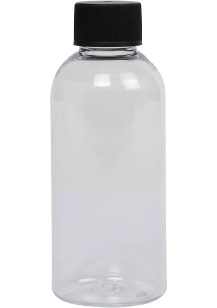 150 Ml-Fliptop - Siyah Kapaklı -10 Adet