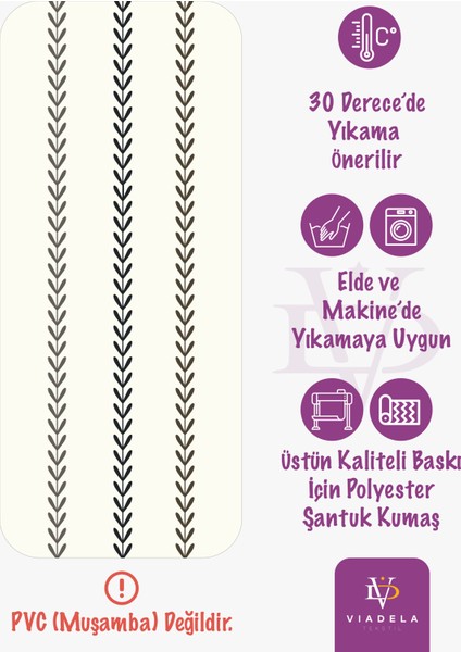 Estetik ve Konfor Dijital Baskılı Masa Örtüsü