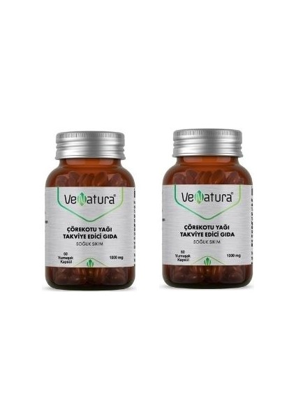 Çörekotu Yağı 1000 mg 60 Kapsül 2 Adet