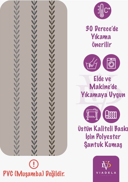 Estetik ve Konfor Dijital Baskılı Masa Örtüsü