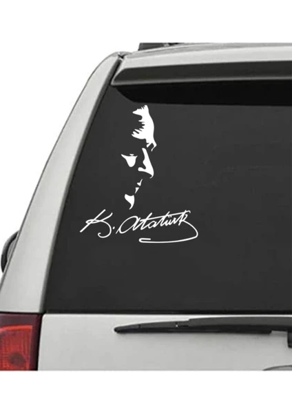 Hediyene Bak Ulu Önder Mustafa Kemal Atatürk Araç ve Motor Sticker