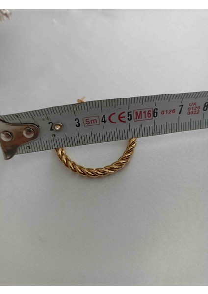 Çelik 3 cm Çapında Burgu Küpe