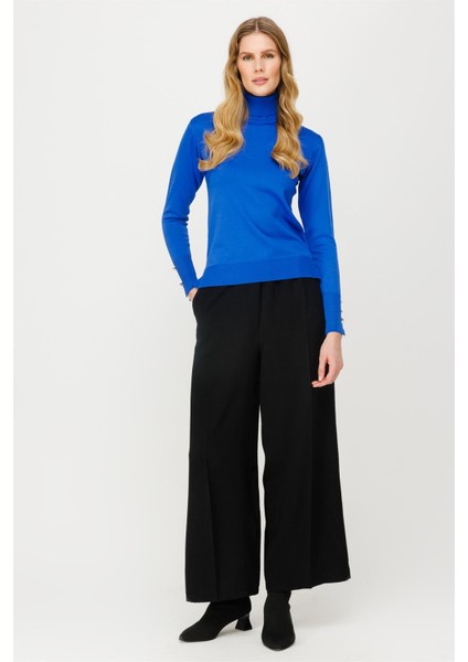 Tam Balıkçı Basic Triko Kazak-SAX fiyatları