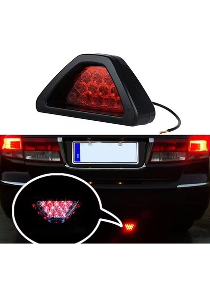 Oto Motto F1 Stop Lambası Arka Stop Ledi F1 LED Fren Lambası