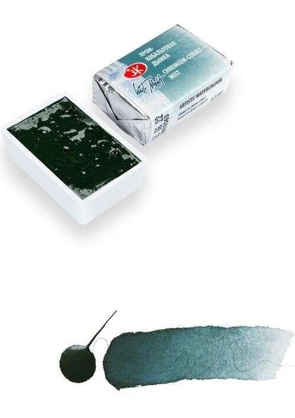 White Nights Tam Tablet Sulu Boya 563 Chromium Cobalt Mist
