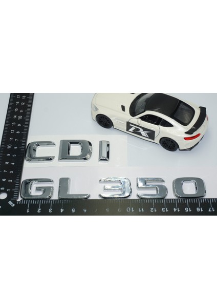 GL350 Cdi Bagaj Krom Abs Yazı Logo Benz Ile Uyumlu modelleri