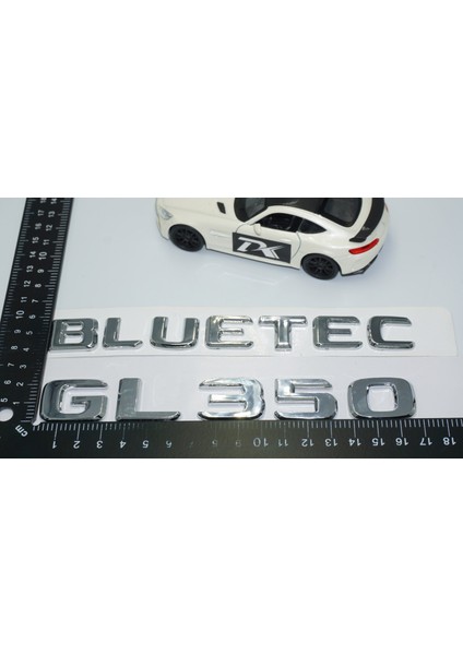 GL350 Bluetec Bagaj Krom Abs Yazı Logo Benz Ile Uyumlu