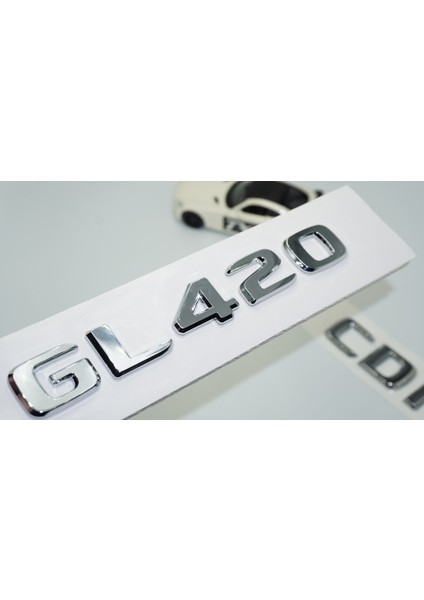 GL420 Cdi Bagaj Krom Abs Yazı Logo Benz Ile Uyumlu