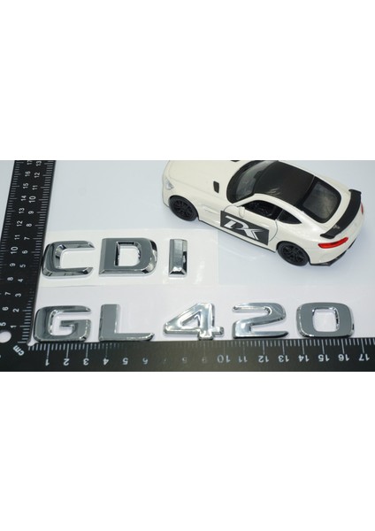 GL420 Cdi Bagaj Krom Abs Yazı Logo Benz Ile Uyumlu modelleri