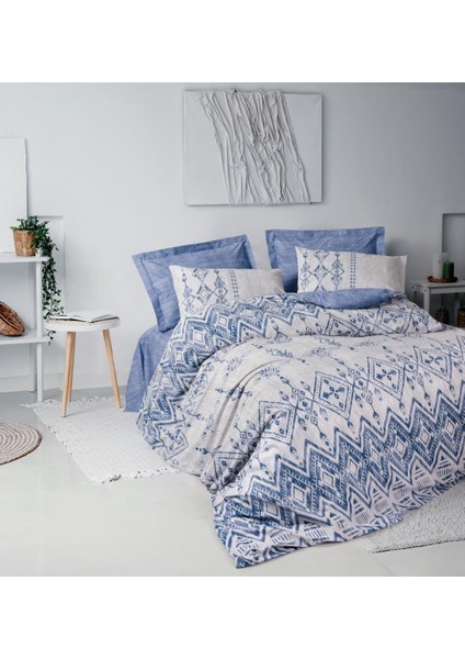 Ranforce Nevresim Takımı Çift Kişilik Cleo Mavi modelleri