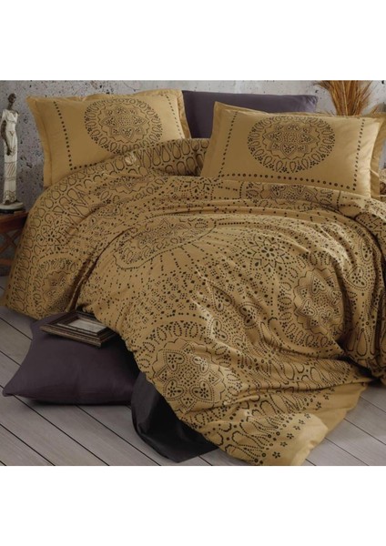 Ranforce Nevresim Takımı Çift Kişilik Merit V1 - Hardal modelleri