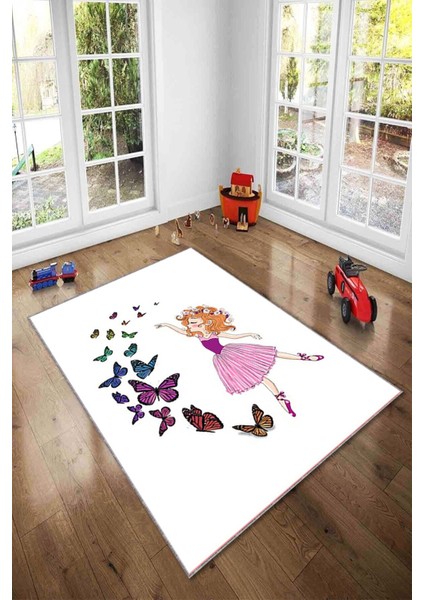 Desenli Renkli Dijital Baskı Yıkanabilir Kaymaz Taban Modern Çocuk Halısı Ve Yolluk. modelleri
