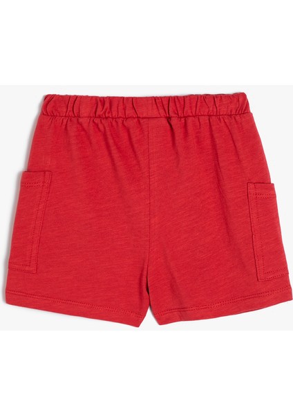 Basic Şort Beli Bağlamalı Cep Detaylı Pamuklu fiyatları