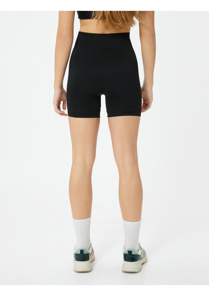 Spor Dikişsiz Biker Tayt Yüksek Bel Slim Fit fırsatları