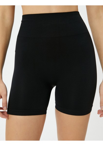 Spor Dikişsiz Biker Tayt Yüksek Bel Slim Fit indirimleri